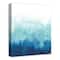 Watercolor Blue Wander 16" x 20" Canvas Wall Art